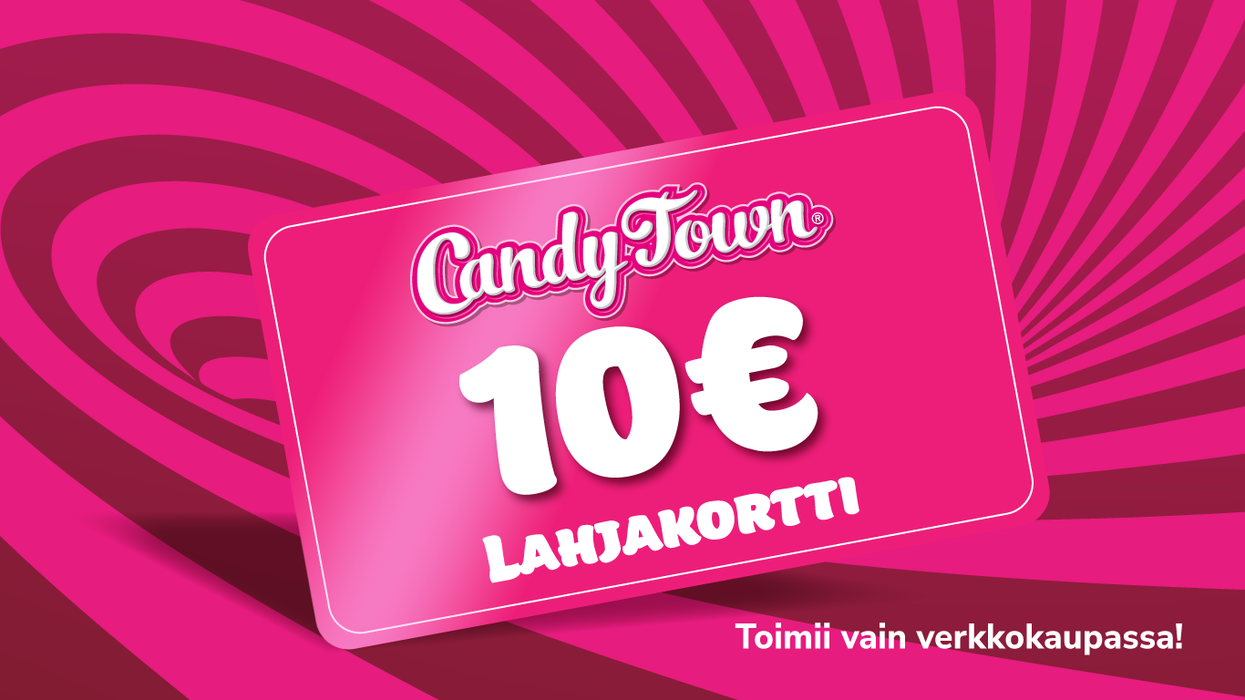 CandyTown verkkokaupan lahjakortti