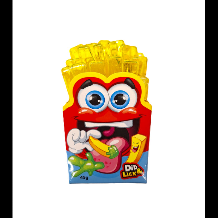 Johny Bee Gummy Fries Dip & Lick 12x45g