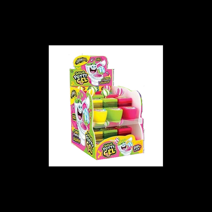 Johny Bee Sour GEL Potty "Potta"-tikkari 12x51g