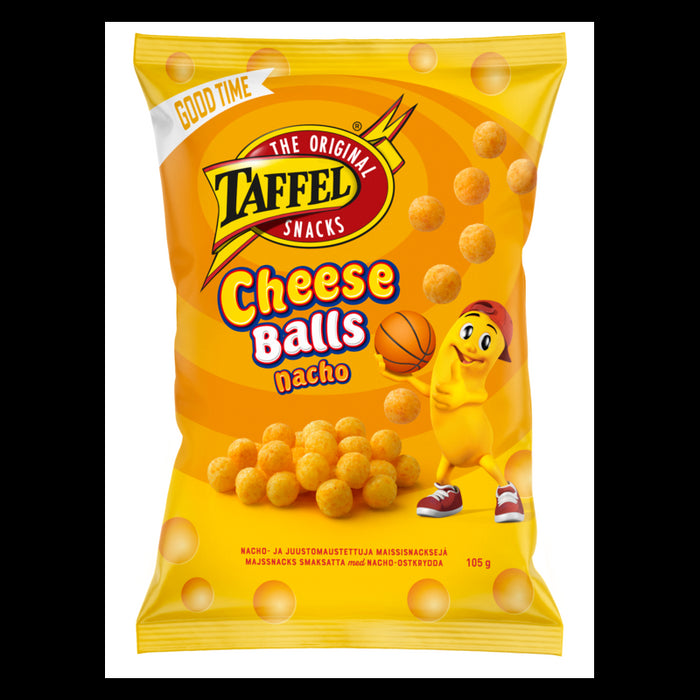 Taffel Nacho Cheese Balls 10x105g