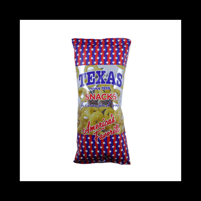 Texas Snacks Cheese and Onion 50g