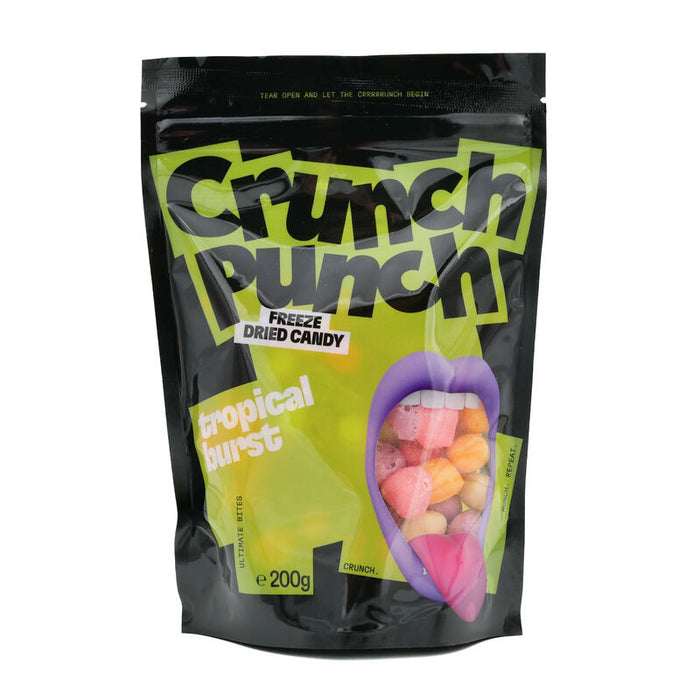 Crunch Punch Freeze Dried Candy Tropical Burst 200g - Tarjous