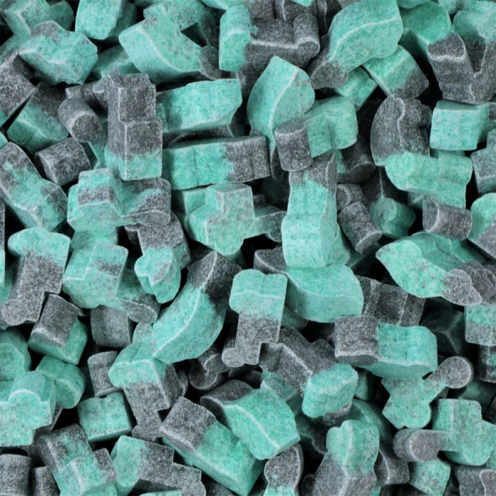 Ruosteautot Päärynä-Salmiakki 100g