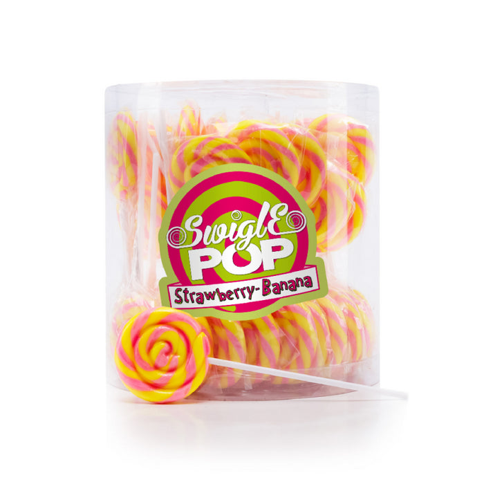 Swigle Pop Strawberry - Banana 50x12g