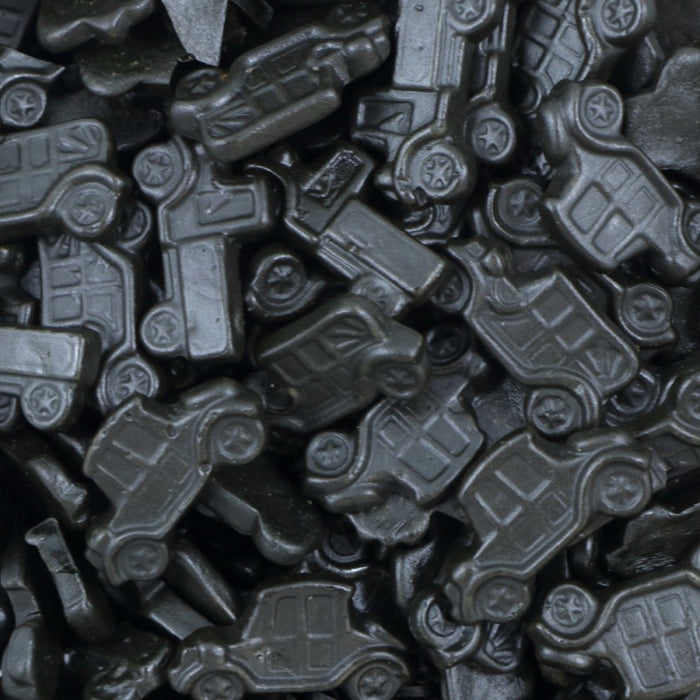 Vanhat Mini Salmiakkiautot 100g