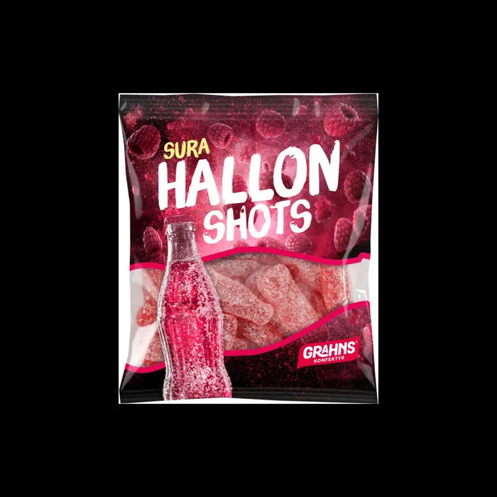 Grahns Sour Hallon Shots 60g
