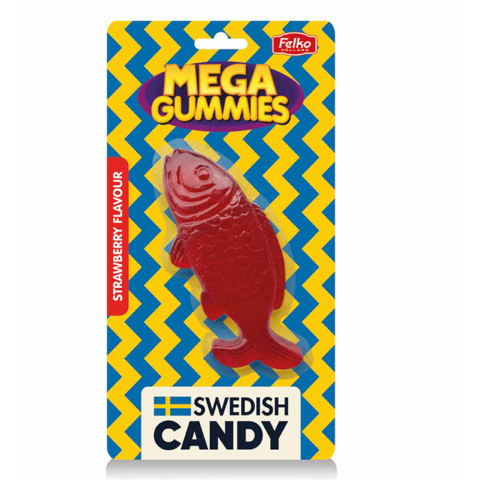 Mega Gummies Swedish Fish 120g