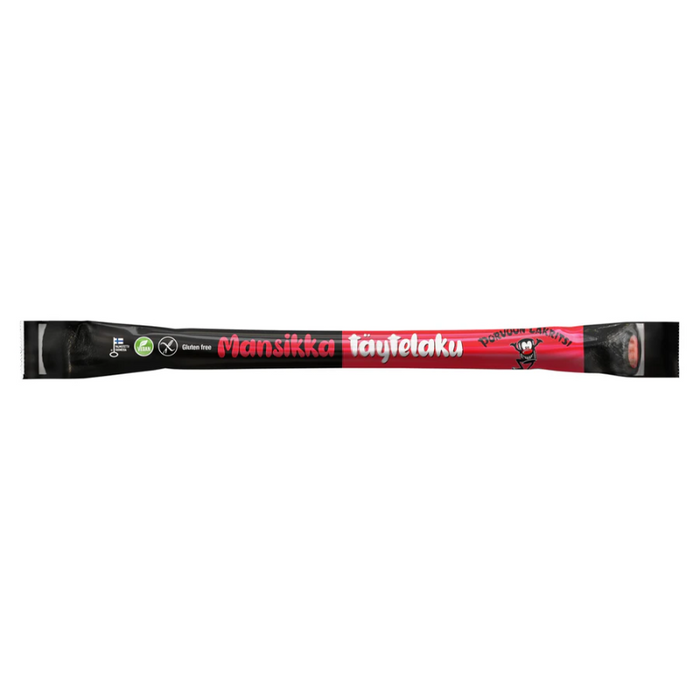 Porvoon Lakritsi Gluteeniton metrilaku Mansikka 100g