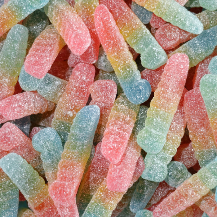 Rainbow Worms Sour 100g