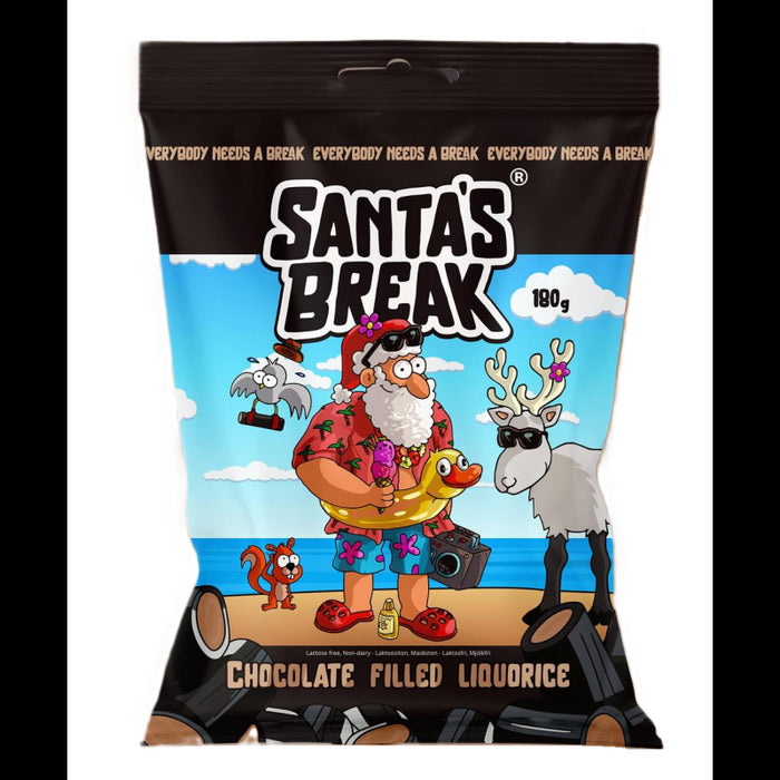 Santa's Break Suklaatäytelakritsi 180g