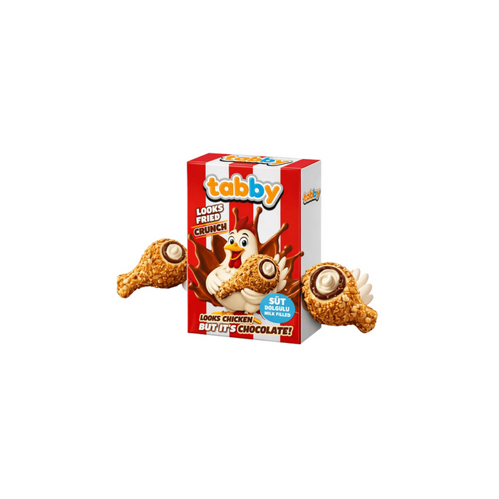 Tabby Chicken Chocolate 50g - Tarjous