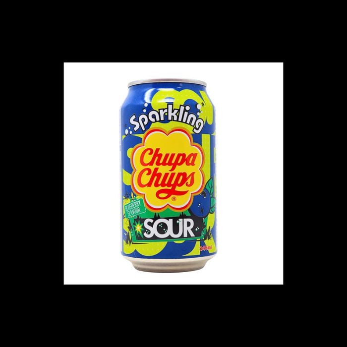 Chupa Chups Sour Blueberry 0,345L 24-pack