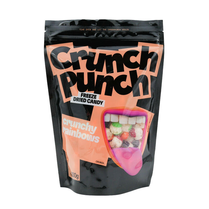 Crunch Punch Freeze Dried Candy Crunchy Rainbows 200g