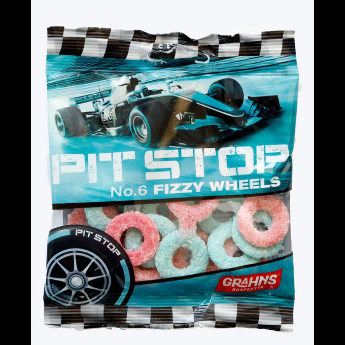 Pit Stop Fizzy Wheels 14x50g