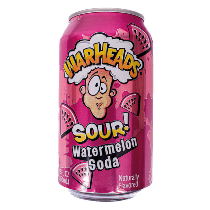 Warheads Sour! Watermelon Soda 0,355L 12-pack